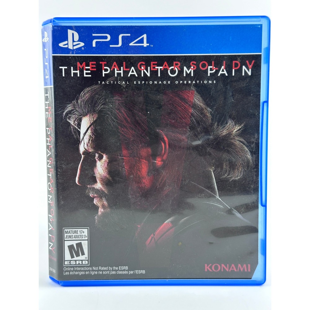 Metal Gear Solid V The Phantom Pain PS4 Game Tactical Espionage Operations